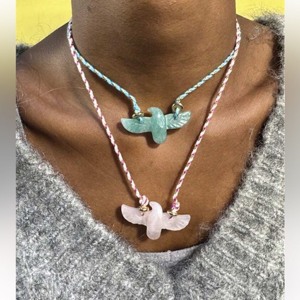 Boho bird necklace S908